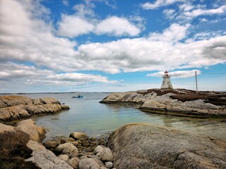 lighthouse on the coast