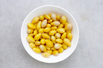 Boiled ginkgo nuts, ginkgo seeds