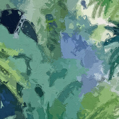 Oil paintings and various flowers, strawberries, landscapes, cows, sheep, birds, chrysanthemums, lotus leaves, moon, tiger leaves