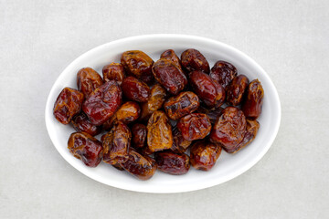 Dates or dattes palm fruit