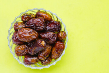 Dates or dattes palm fruit