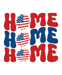 Independence Day Typography T-shirt Design. SVG