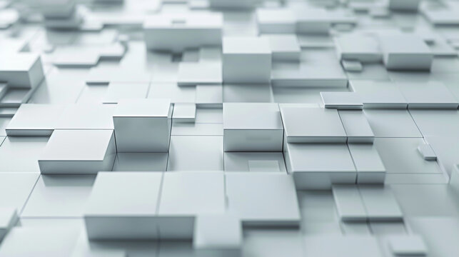 white square technology texture digital background.
