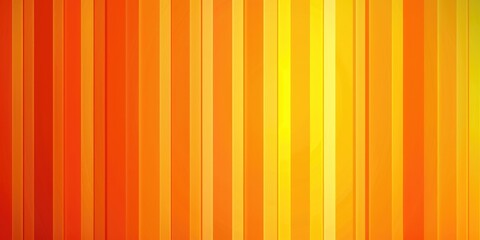 Orange Stripes - Vertical Summer Background with Yellow and Orange Lines