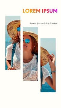 Clean Insta Social Media Vertical Slideshow Photo and Video Template