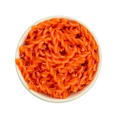 Pomarańczowy makaron