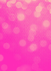 Pink bokeh vertical background for Banner, Poster, ad, celebration, event and various design works