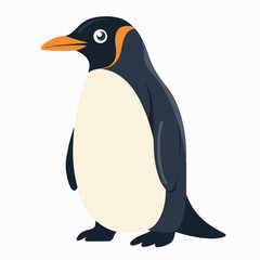 Penguin in cartoon, doodle style. Image for t-shirt, web, mobile apps and ui. Isolated 2d vector illustration in logo, icon, sketch style, Eps 10. AI Generative