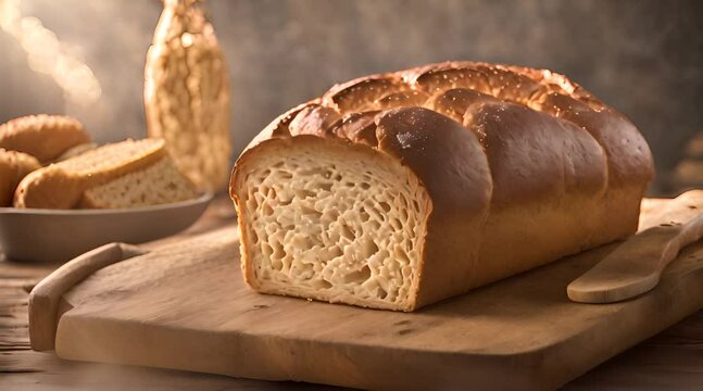 loaf of bread footage