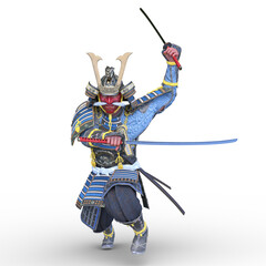 武将　3DCGレンダリング