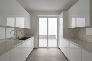 modern kitchen interior