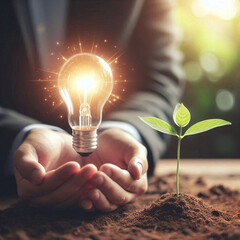 Illuminating Growth: Nurturing Ideas into Life