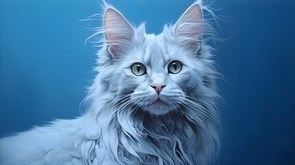 white persian cat