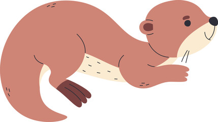 Lying Otter Animal