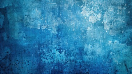 Fototapeta premium Grunge blue background texture
