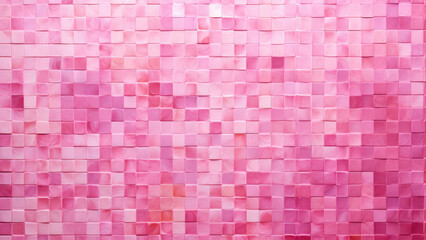 Abstract Pink Mosaic Texture Background