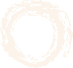 Abstract Brush Circle