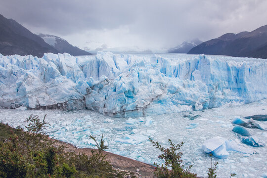 Glaciar Perito Moreno, antes del eventual deshielo