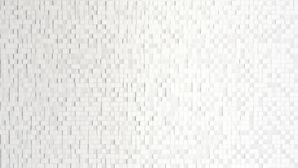 White Brick Texture Background