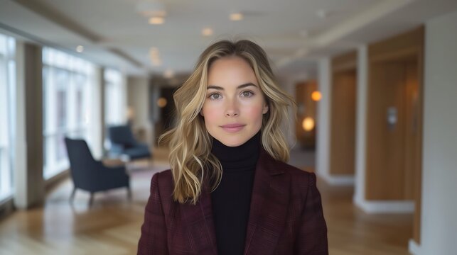 Mulher elegante no escrit&oacute;rio