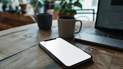 phone app blank template