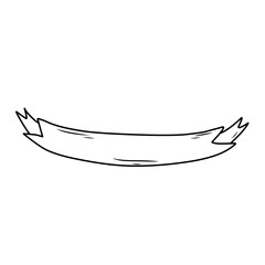 banner ribbon sketch