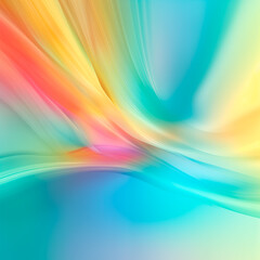 Abstract rainbow unicorn background holographic gradient neon illustration pastel background