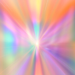 Abstract rainbow unicorn background holographic gradient neon illustration pastel background