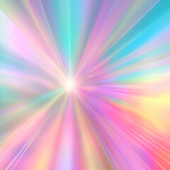 Abstract rainbow unicorn background holographic gradient neon illustration pastel background