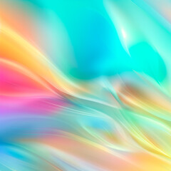 Abstract rainbow unicorn background holographic gradient neon illustration pastel background