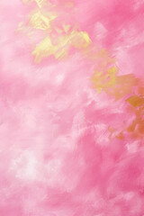 Abstract Pink and golden background. Top view, vertical