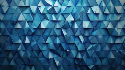 The blue geometric minimalistic wallpaper