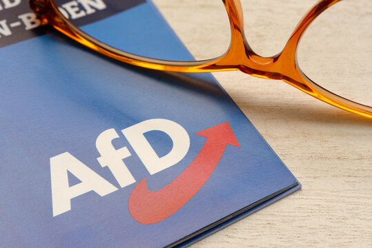 AFD German political flyer