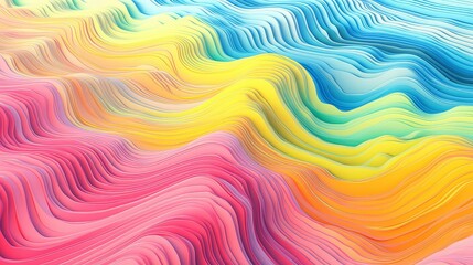 Description A vivid abstract background blending neon and pastel hues for a dreamy visual effect.