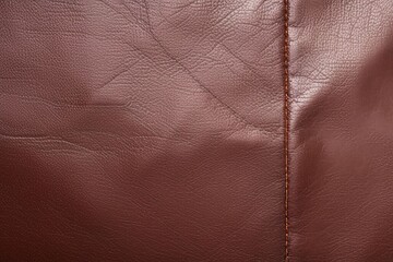Fototapeta premium Close-up Leather Texture. Leather Workshop Sample Pattern. Generative AI (생성형 AI)