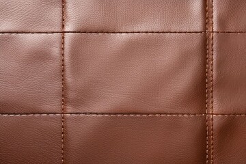 Fototapeta premium Close-up Leather Texture. Leather Workshop Sample Pattern. Generative AI (생성형 AI)