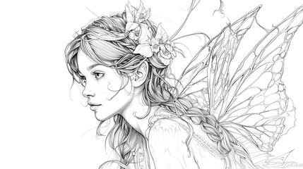 Fototapeta premium vector, sketch, illustration, woman, people, fashion, drawing, art, hair, person, beauty, silhouette, design, line, cartoon, child, black, dress, lady, picture, vintage, outline
