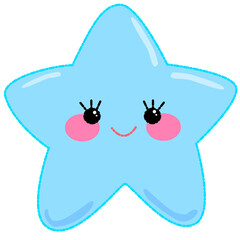 happy smiling star