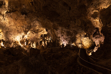 Rock formations in Carlsbad Caverns National Park, New Mexico
