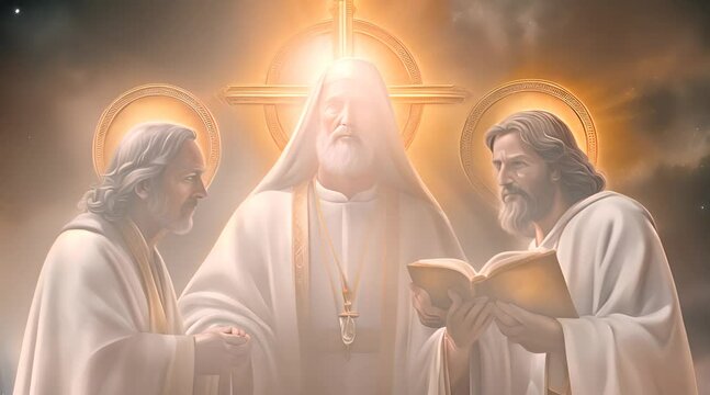 The Divine Three. Religious Symbolism