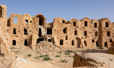 ksar Mgabla - traditional fortified granary created by the Berbers in the 15th century