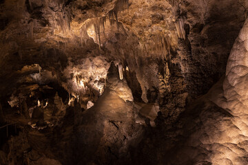 Rock formations in Carlsbad Caverns National Park, New Mexico