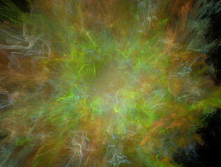 Imaginatory fractal abstract background Image