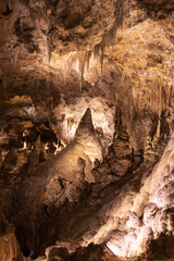 Rock formations in Carlsbad Caverns National Park, New Mexico