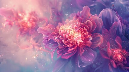 Stunning Natural Flower Galaxy for Home Decor and Backgrounds