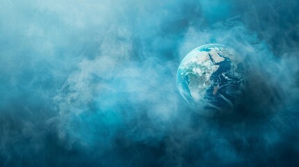 The concept of International Day for the Preservation of the Ozone Layer, copy space