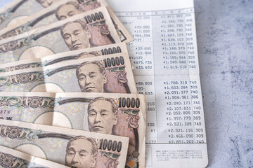 通帳とお金