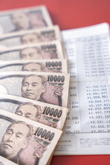 通帳とお金