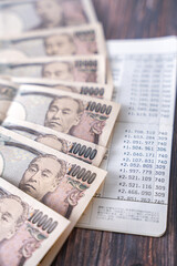 通帳とお金