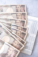 通帳とお金